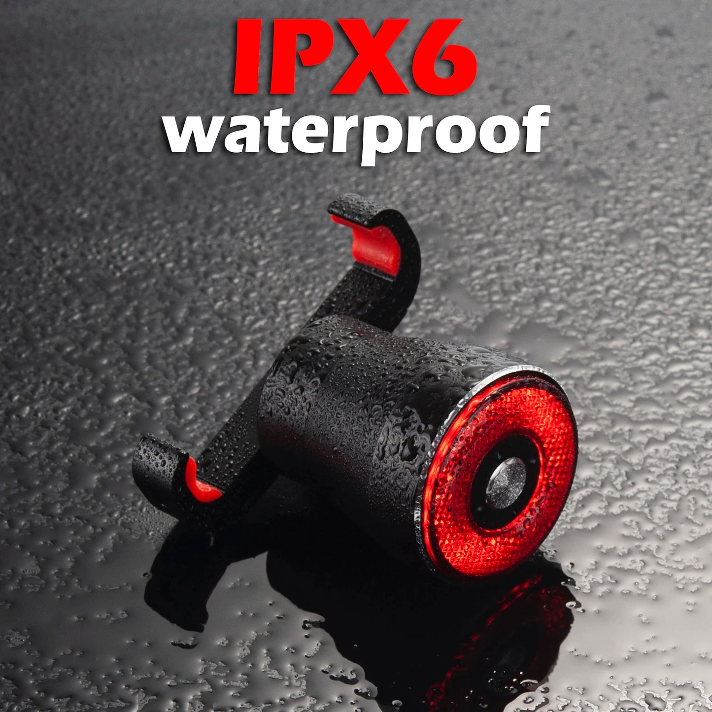 Pathfinder™ Smart Auto Brake Sensing Bike Light: IPx6 Waterproof, LED Charging Taillight, Essential Accessories for Cycling