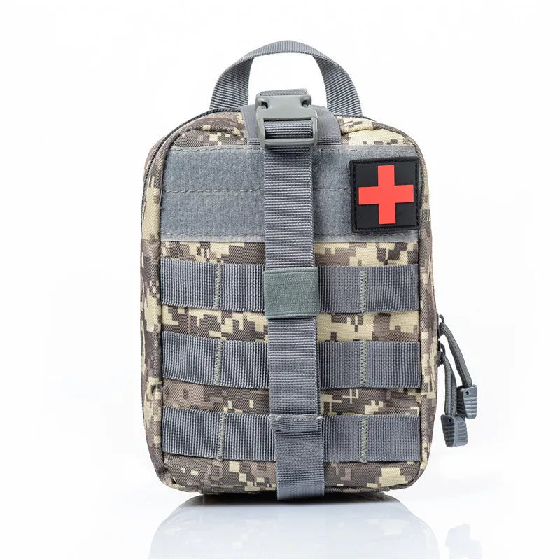 Portable Tactical First Aid Kit Medical Bag For Hiking Travel Home Emergency Treatment Case Survival Tools Military EDC Pouch